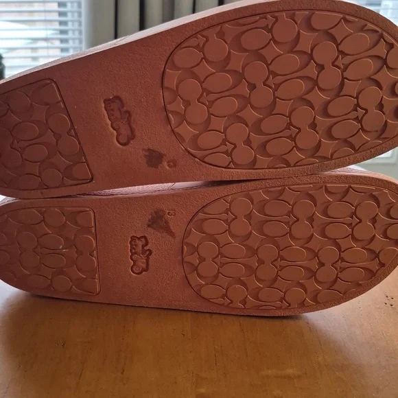 Coach Tangerine Slide Sandals. Size 13 - Picture 2 of 4